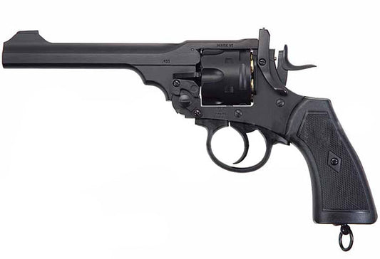 WINGUN Webley Mark VI 6MM BB C02 Revolver (Black)